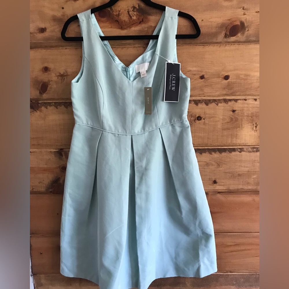NWT Light Blue Size 10 J Crew dress.